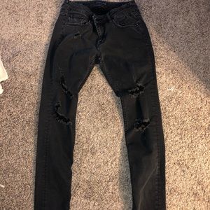 Vigoss black ripped jeans